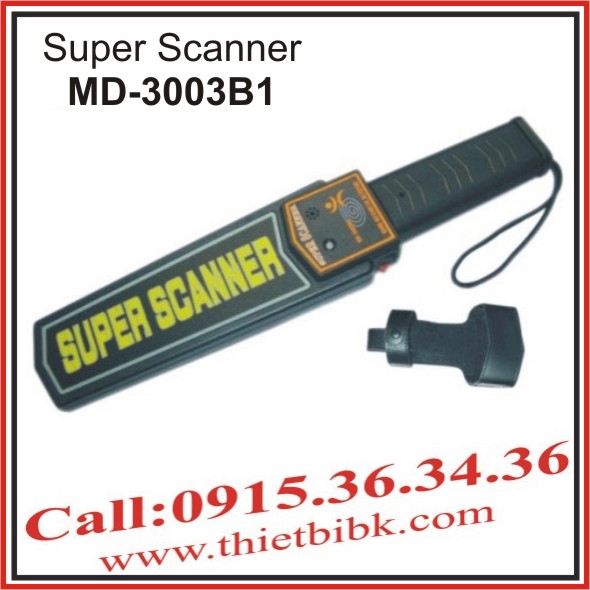 Máy dò kim loại cầm tay Super Scanner MD-3003B1