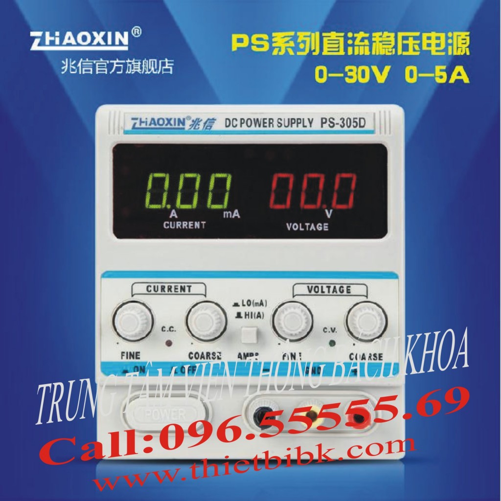 Máy cấp nguồn Zhaoxin PS-305D 3