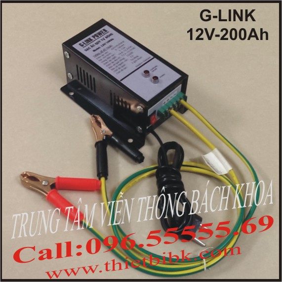 Bộ nạp ắc quy tự động G-Link Power 12V-200Ah