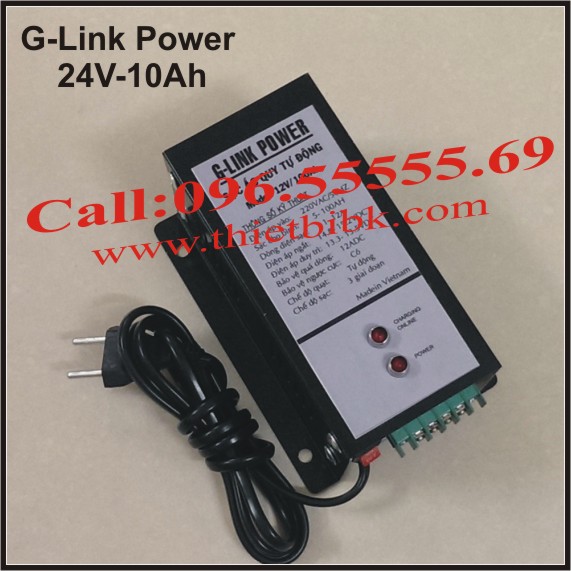 Bộ nạp ắc quy tự động G-Link Power 24V-10Ah