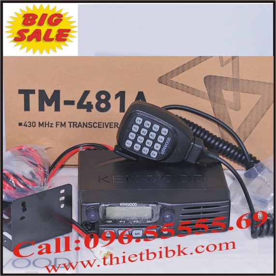 Bộ đàm Taxi Kenwood TM 481A UHF