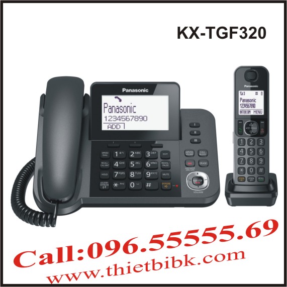 Điện thoại kéo dài Panasonic KX-TGF320