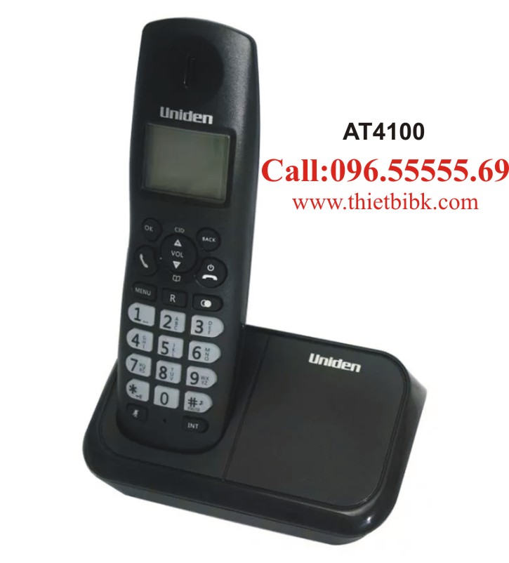 Điện thoại không dây UNIDEN AT4100 dùng cho gia đình