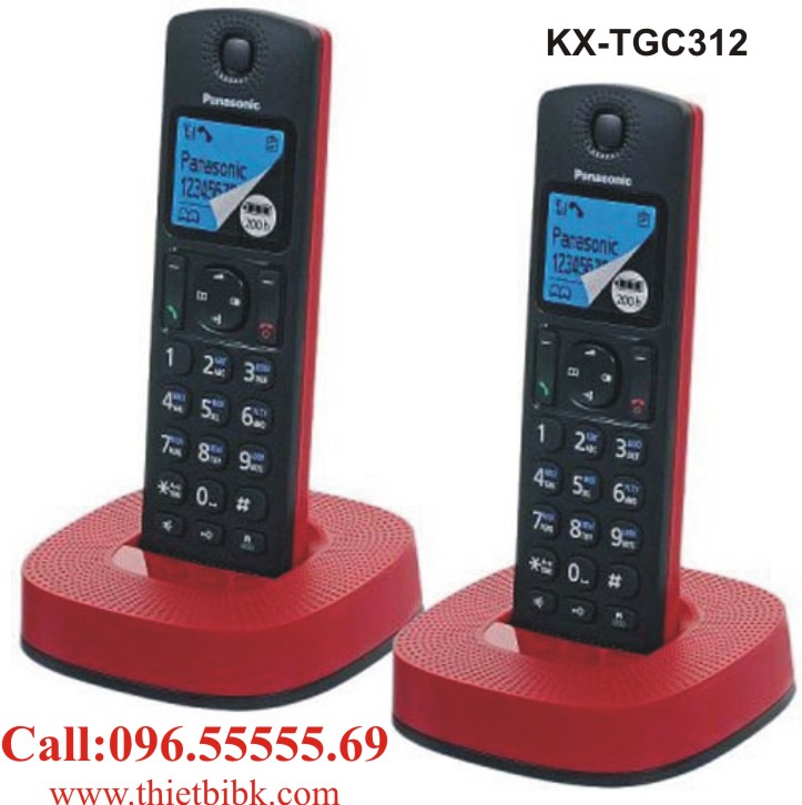 Điện thoại kéo dài Panasonic KX-TGC312 dùng cho cửa hàng