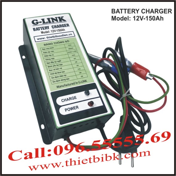 Bộ nạp ắc quy tự động G-LINK G12V-150Ah