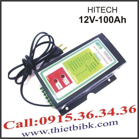 Máy Sạc ắc quy tự động Hitech Power 12V-100Ah