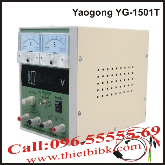 Đồng hồ đo dòng và báo sóng Yaogong Yg-1501T banner