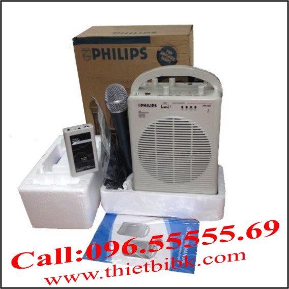 Máy trợ giảng PHILIPS DM-390 co 3 MICRO
