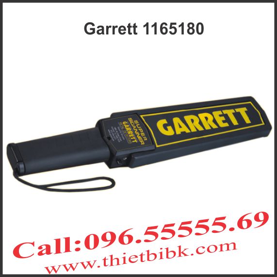 Máy dò kim loại cầm tay Garrett 1165180 standard
