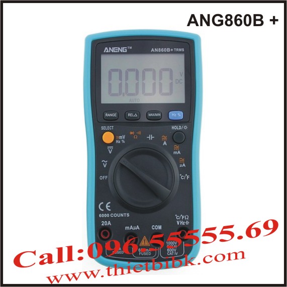 Đồng hồ vạn năng hiển thị số Aneng ANG860B plus