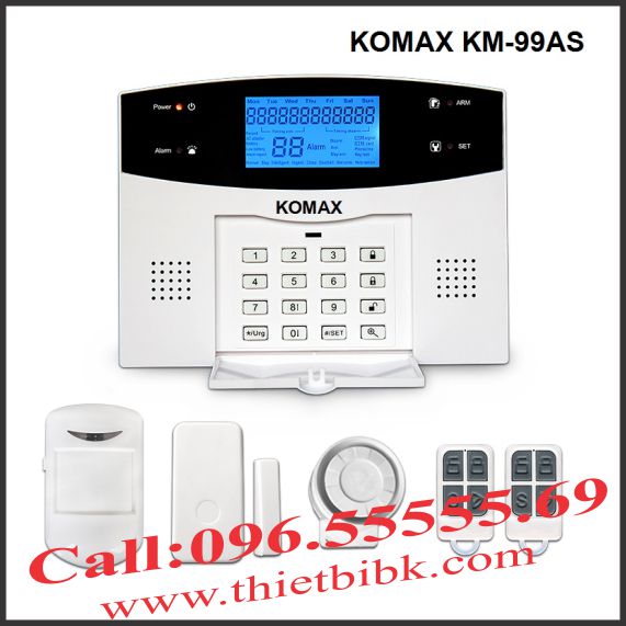 Thiết bị báo động không dây KOMAX KM 99AS