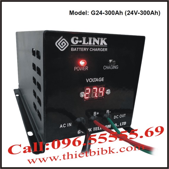 Bộ nạp ắc quy tự động G-LINK G24-300Ah