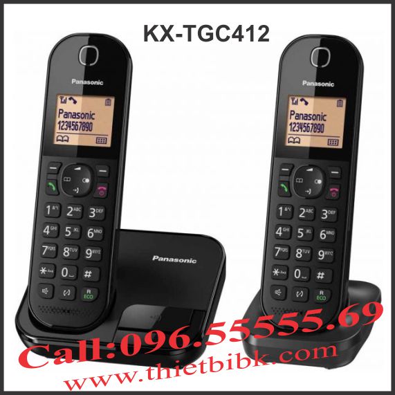 Điện thoại kéo dài Panasonic KX-TGC412