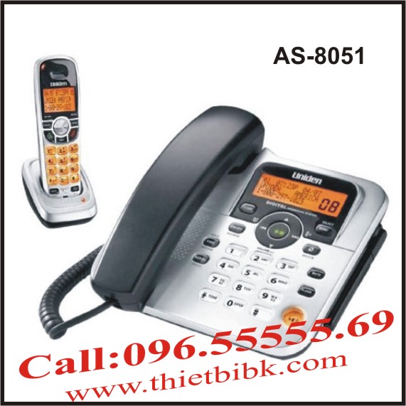 Điện thoại không dây UNIDEN AS-8051