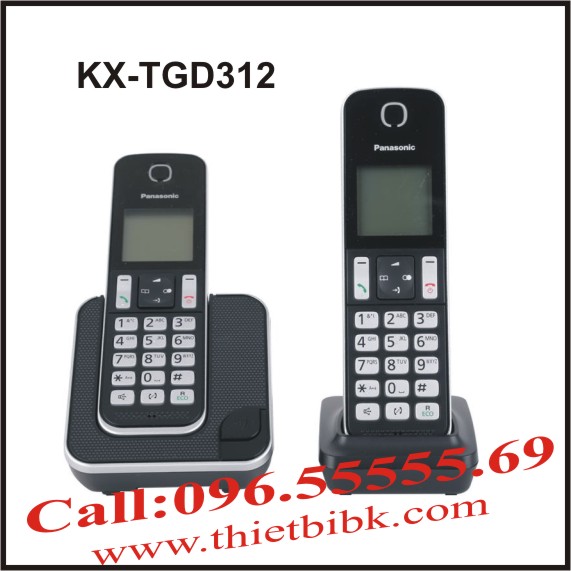 Điện thoại kéo dài Panasonic KX-TGD312