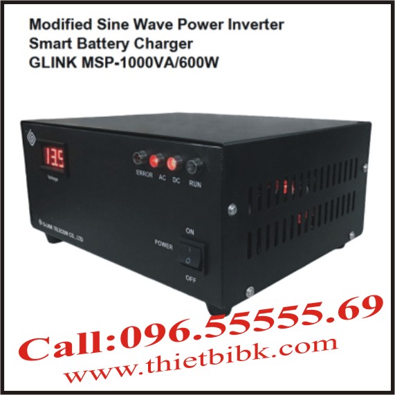 Bộ kích điện và sạc ắc quy tự động G-LINK MSP-1000VA